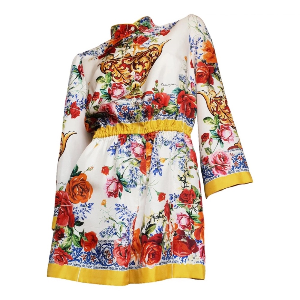 Dolce & Gabbana 100% Silk with tags RARE romper